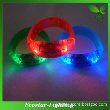 Birthday Gifts LED Flashing Bracelet with Personal Design